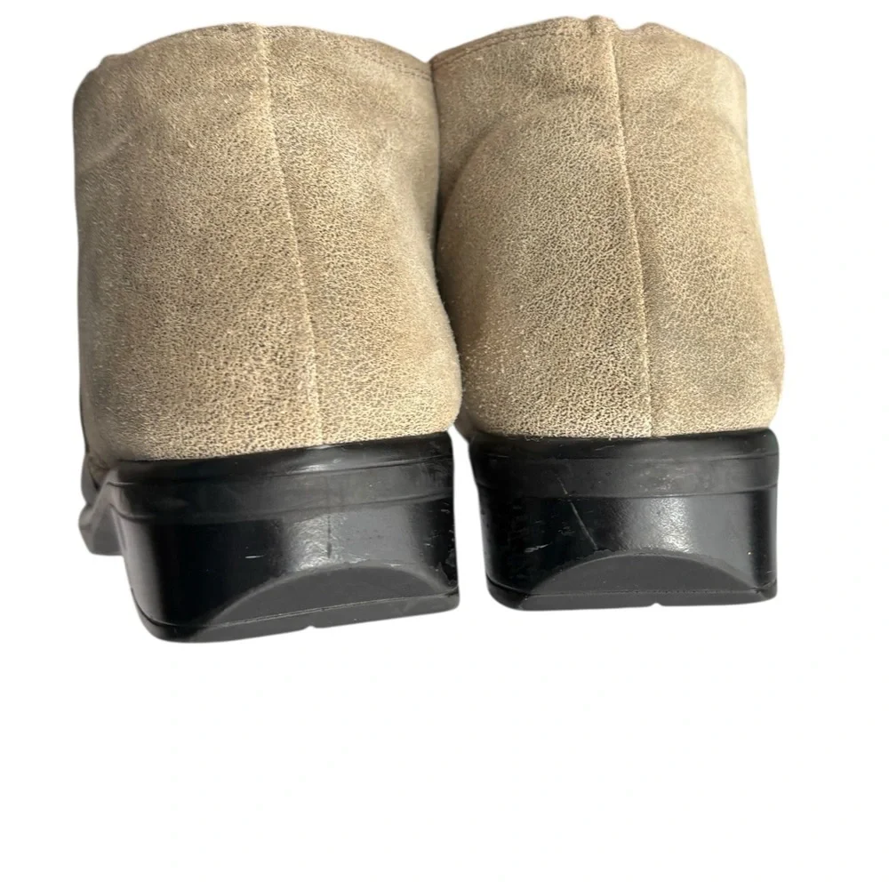 NAOT Helm Womens Ankle Boots Size 41 Dual Zip Black Lthr/Speckled Beige‎